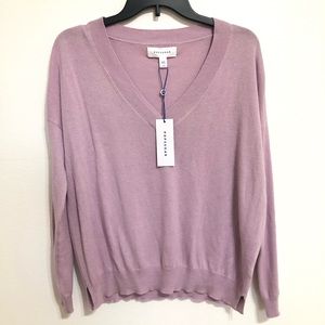 [Popsugar] V-Neck Boyfriend Sweater